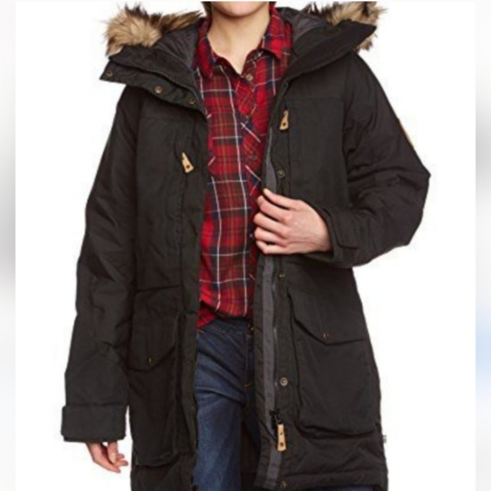 Fjallraven Singi Wool Padded Parka W Sport Jacket Mujer S